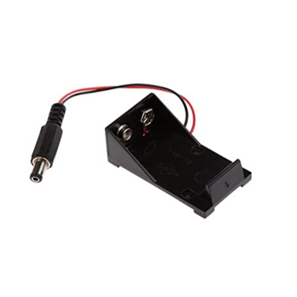 9V Battery Case with DC Jack -Battery Accessories -Robocraze