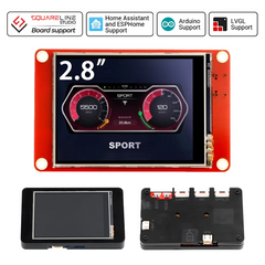 ELECROW 2.8 Inch ESP32 HMI LCD Display – 240x320 SPI screen with acrylic case -HMI Display Module -Robocraze