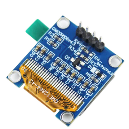 0.96 Inch Blue OLED Display Module SPI/I2C - 4pin