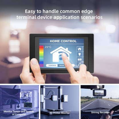 ELECROW "3.5" TFT Touch Display with ESP32 Terminal (480Ã—320, ILI9488)