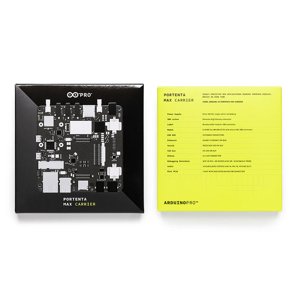 Official Arduino Portenta Max Carrier Development Board -Arduino -Original Arduino Boards -Robocraze