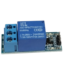 1-CH 12V Relay Board – Single-channel 12V relay for switching applications. -Relay Module -Robocraze