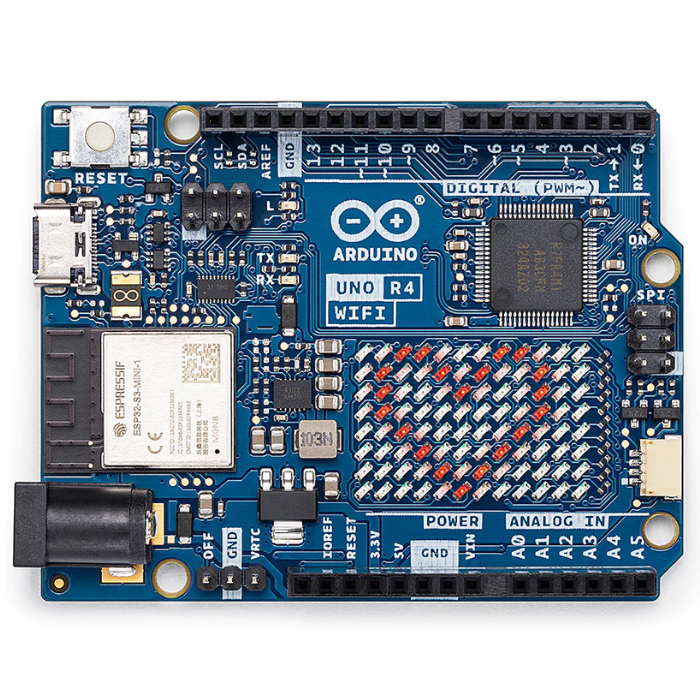 Original Arduino UNO R4 WIFI – Next-gen board with WiFi & HID support for IoT. -Original Arduino Board -Robocraze