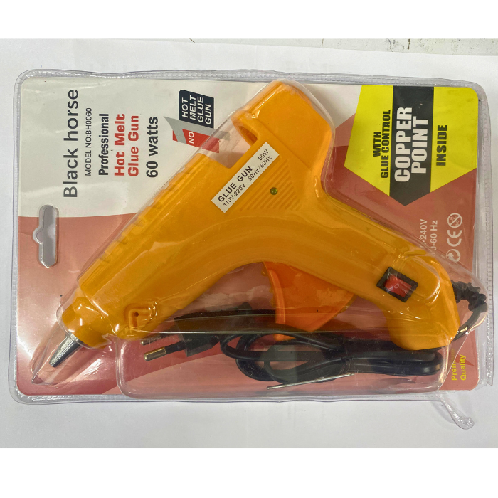 60W Hot Glue Gun – Efficient 60W glue gun for strong adhesive application. -Hot Glue Gun and Sticks -Robocraze