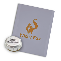 Witty Fox 35mAh Rechargeable 3.7V LiPo Battery -Lithium Polymer Battery for Drone -Robocraze