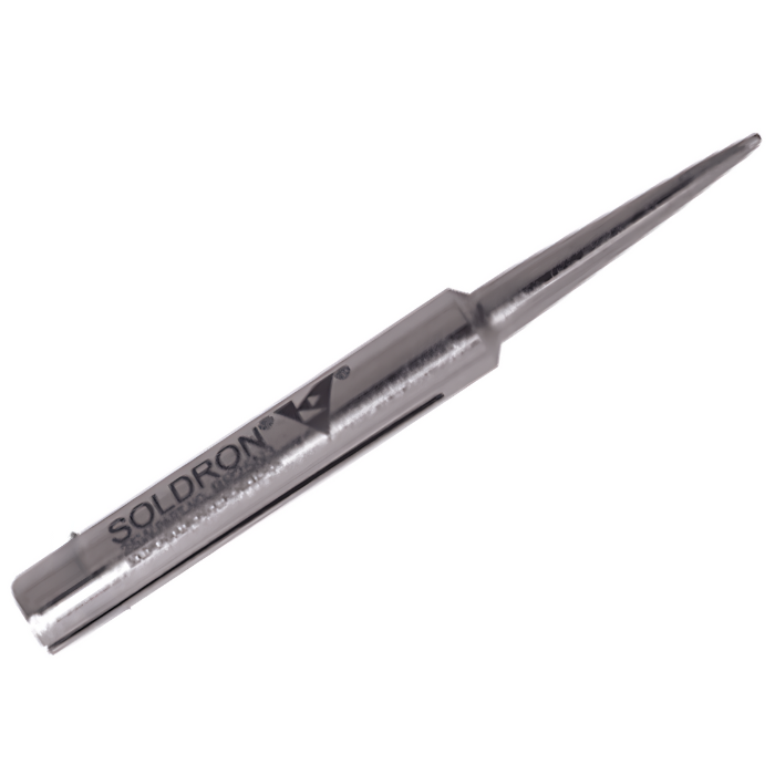 Soldron 25W Pointed Bit – Precision needle tip for detailed work – soldering iron - Soldering Kit -Robocraze