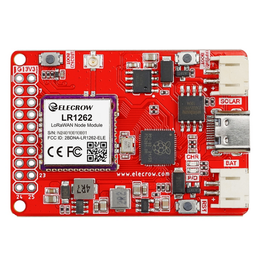 ELECROW LR1262 Node Board LoRaWan Node Module for Long Range Communication (868Mhz/915Mhz) Frenquency:868 Mhz