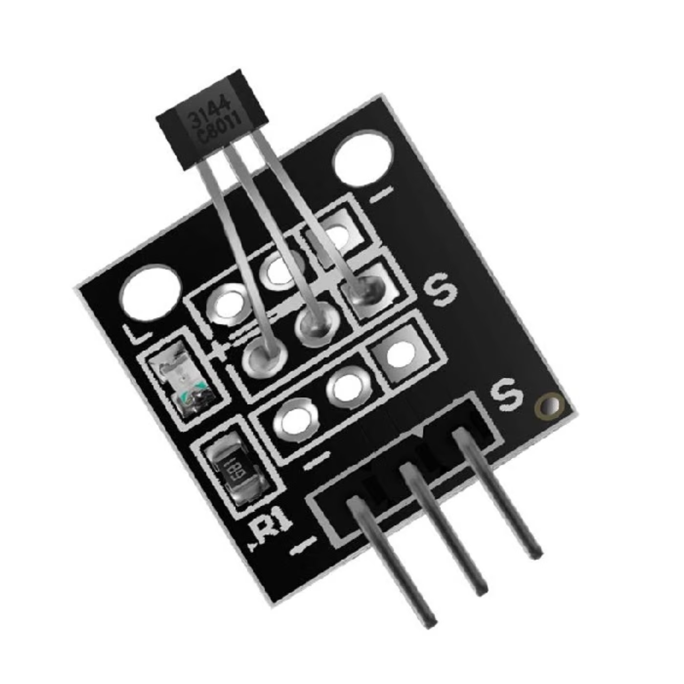 A3144 Hall Effect Magnetic Sensor Module for Arduino – Robocraze