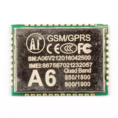 A6 GSM GPRS Module for SMS, Voice & Data Communication -IoT & Wireless -GSM/GPS/GPRS -Robocraze