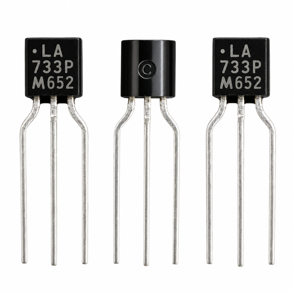 A733P PNP Bipolar Junction Transistor -Pack of 5 -Electronic Components -Transistors -Robocraze