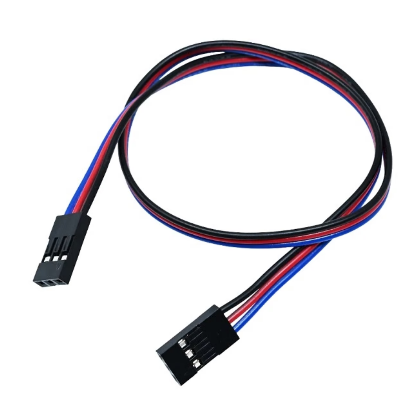 ACEBOTT 3-Pin F-F Dupont Jumper Wire Cable – 30cm -Electronic Components -Wires & Connectors -Jumper Wires -Robocraze