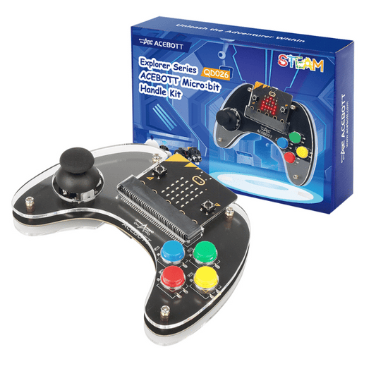 ACEBOTT QD026 Micro:bit Handle Kit Wireless Controller (without Micro:bit) -DIY Kits -Robot Kits -Robocraze