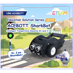 ACEBOTT QE036 Intelligent Transportation STEM Education Kit with ESP32 - Robocraze