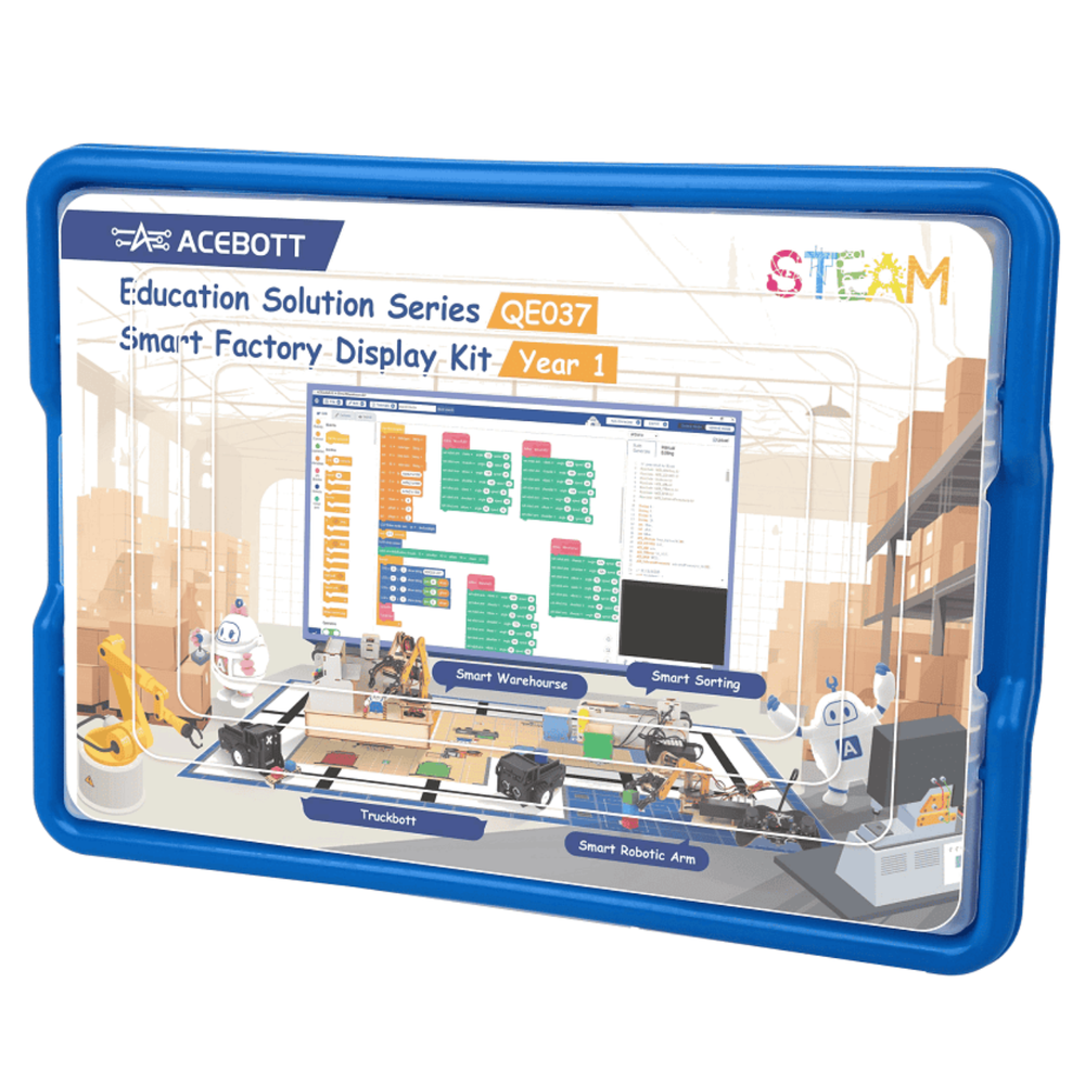 ACEBOTT QE037 Smart Factory STEM Display Kit with Sandbox -DIY Kits -Robot Kits -Robocraze