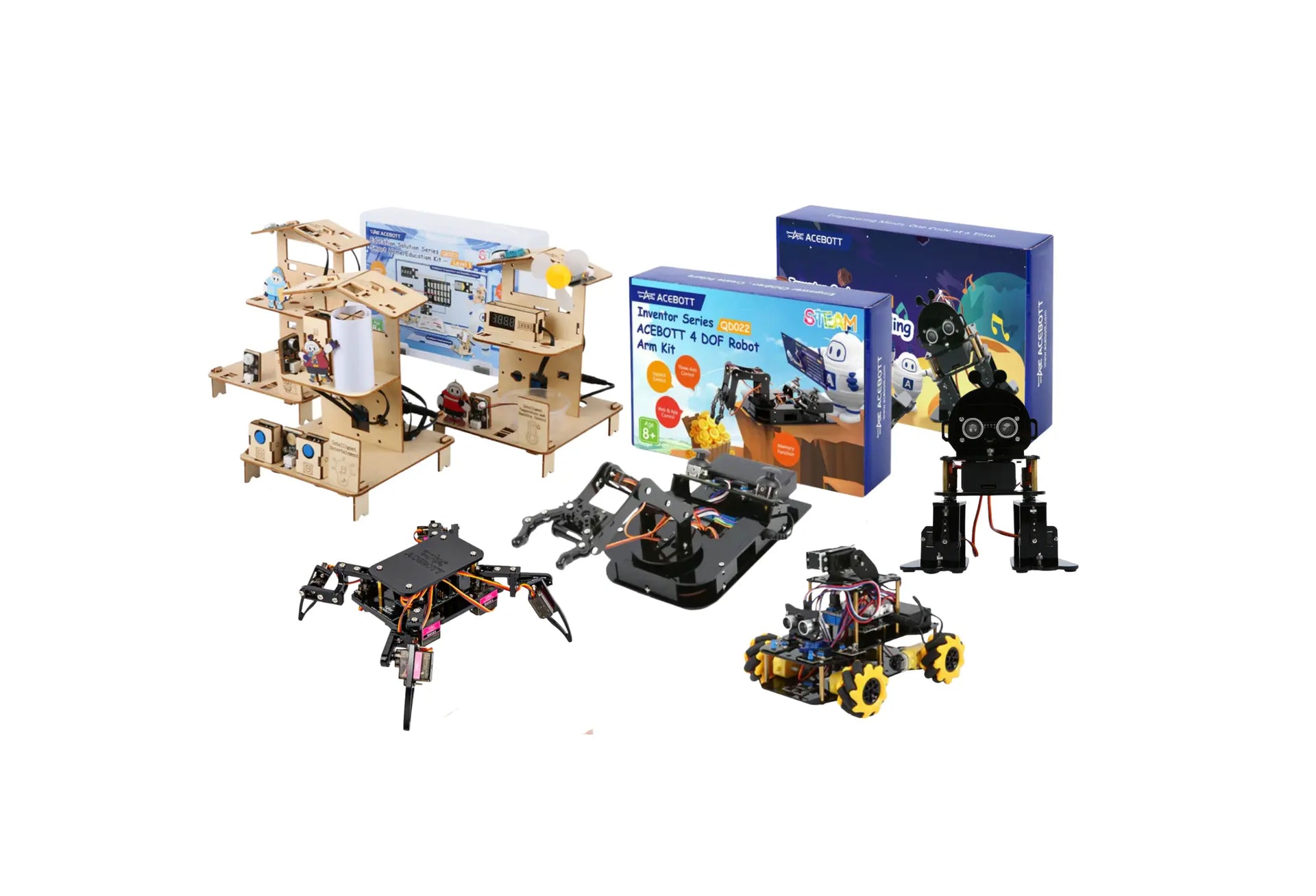 All Educational ACEBOTT STEM Kits -Robocraze