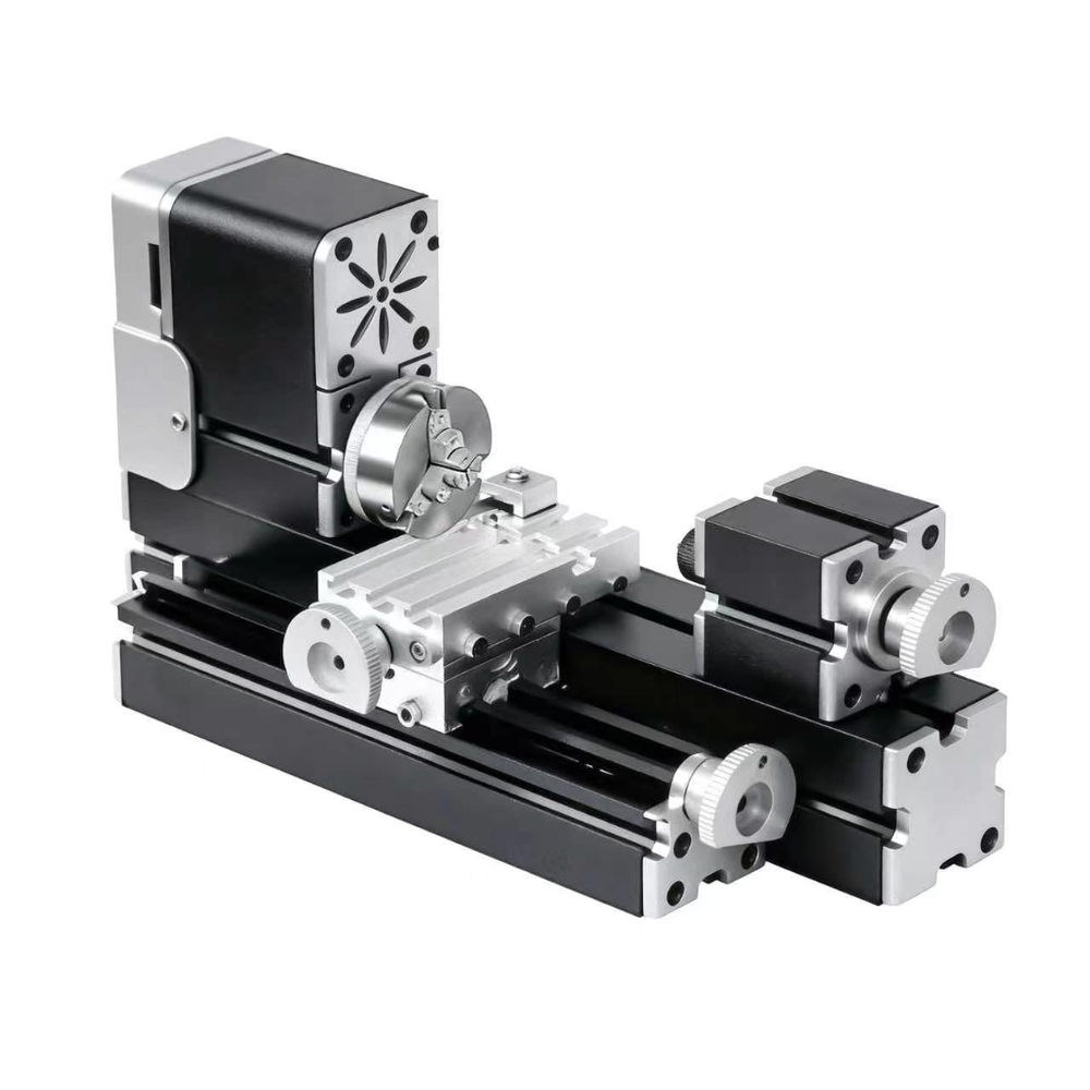 All-Metal 36W 20000RPM Miniature Lathe Machine - Robocraze