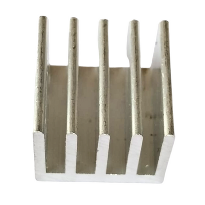 Aluminium Heatsink 50mmx45mmx18mm Silver Tone - Robocraze