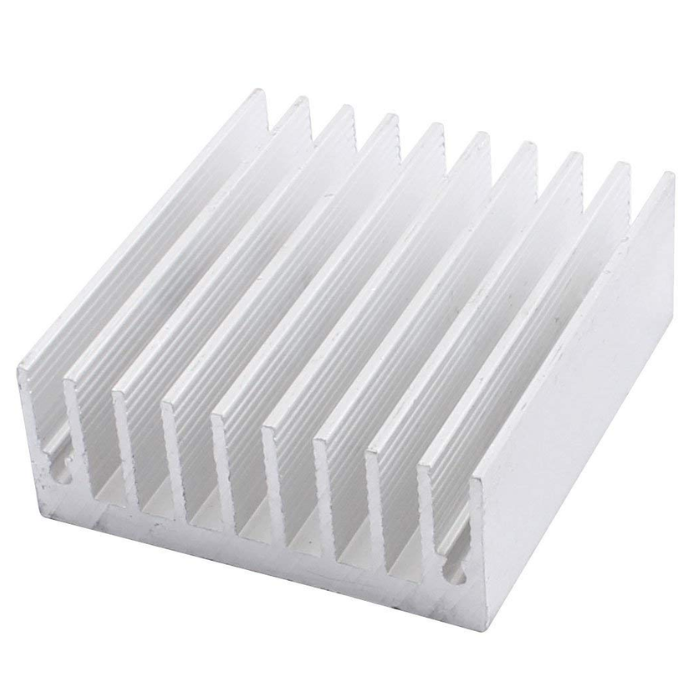 Aluminium Heatsink 50mmx45mmx18mm Silver Tone-picture-16