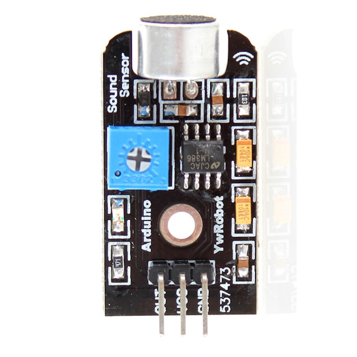 Analog Sound Sensor Microphone Module for Arduino-Robocraze