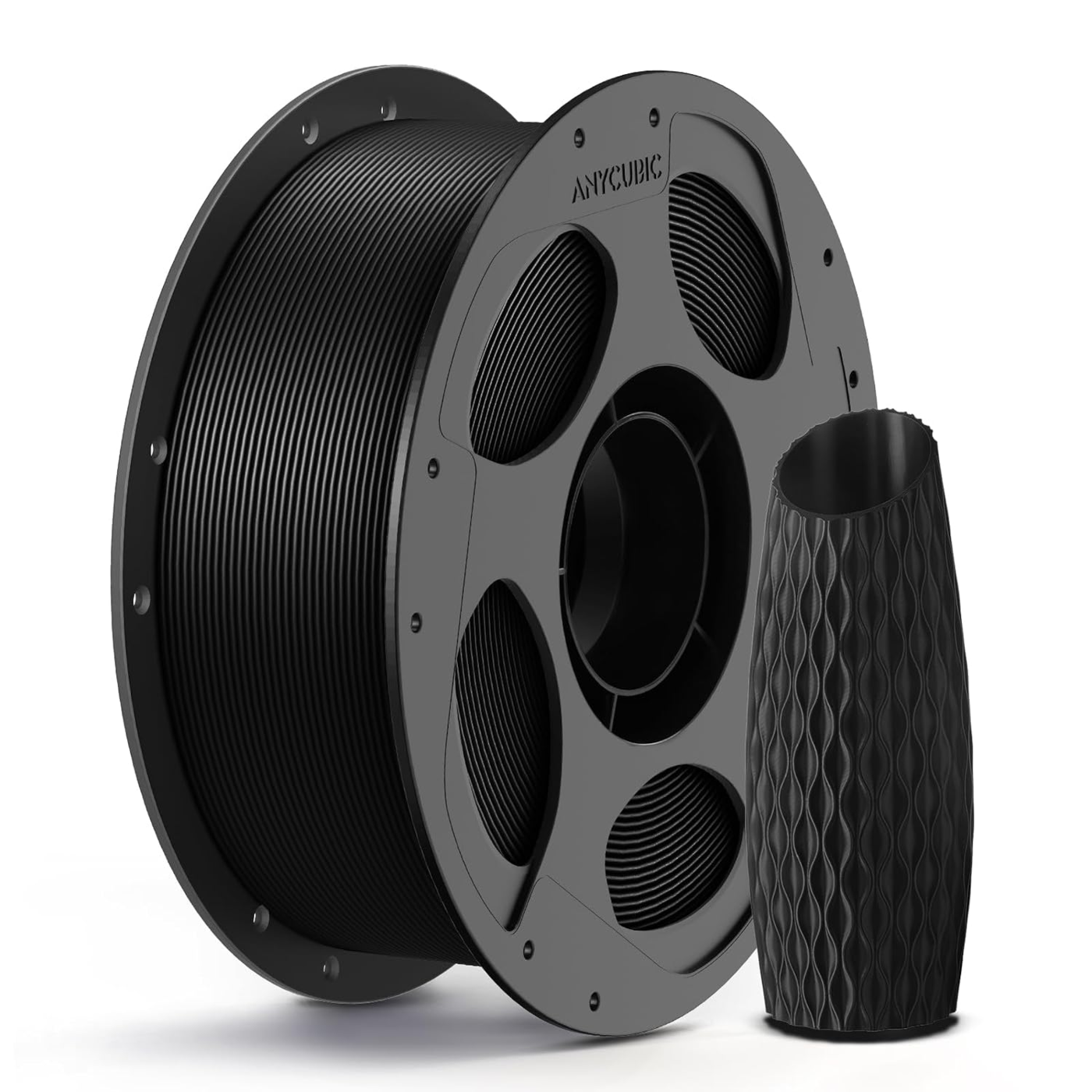 Anycubic PLA Filament Black 1kg -3D Printers/Pens -Filaments -Robocraze