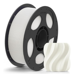 Anycubic PLA Matte Filament White 1kg | 1.75mm Matte 3D Printer Filament -3D Printers/Pens -Filaments -Robocraze