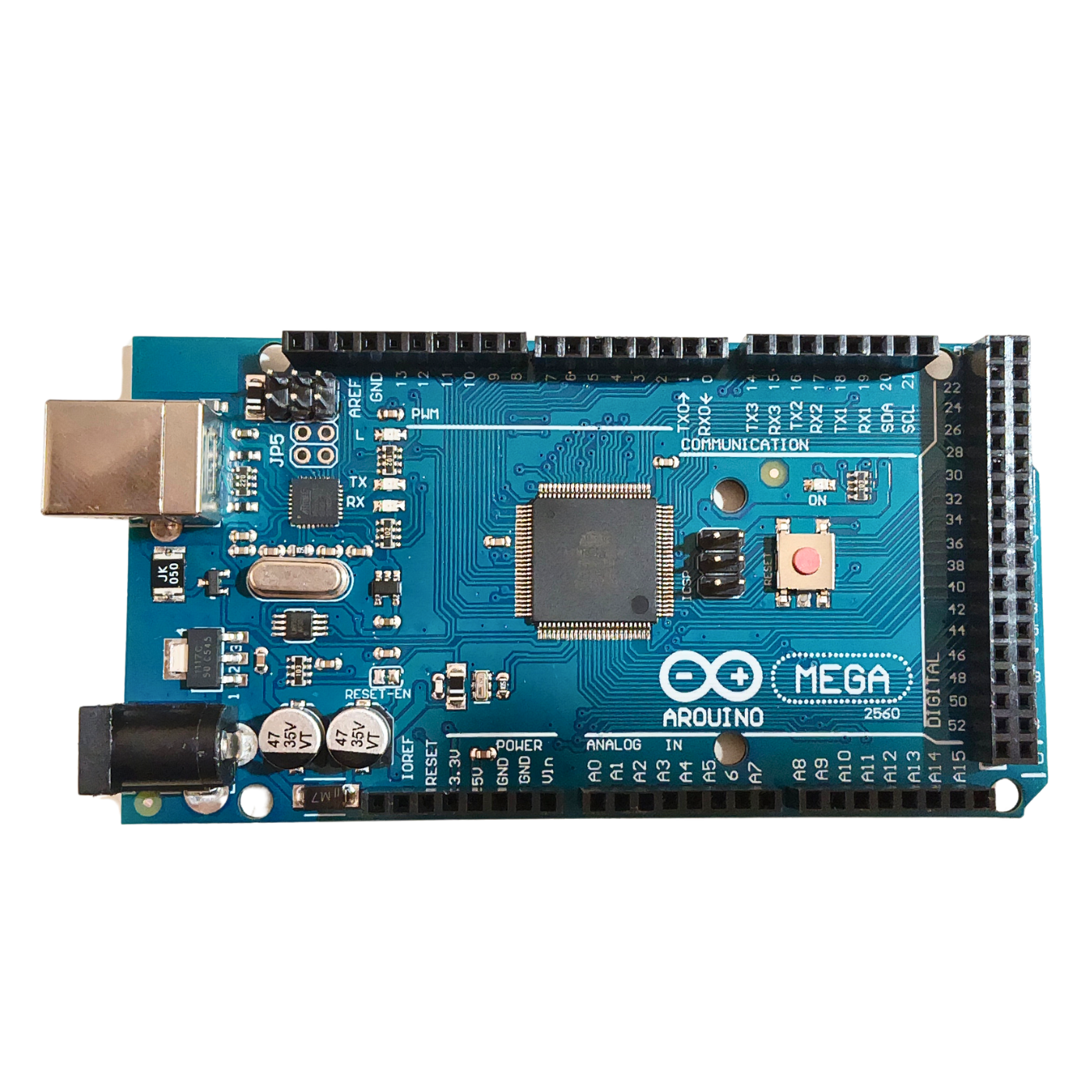 Arduino MEGA 2560 Atmel R3 compatible Board -Arduino -Boards Compatible with Arduino -Robocraze