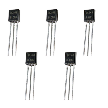 BC548 NPN Transistor (Pack of 5)-Robocraze