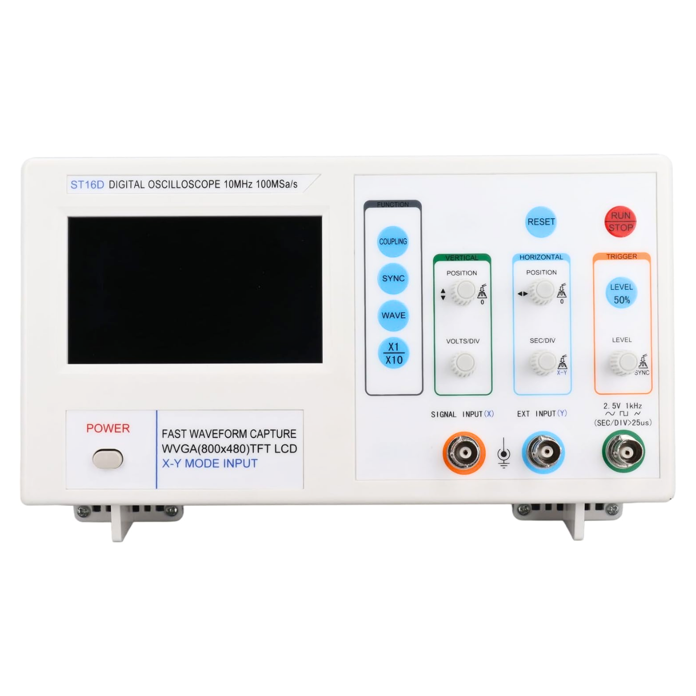 Banetek ST16D 10MHz Digital Oscilloscope with 4.3-Inch Display & Signal Generator -Tools & Instruments -Oscilloscope & Signal Generators -Robocraze