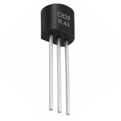 C828 (2SC828) NPN Bipolar Junction Transistor (TO-92)-Basic Components -Electronic Components -Transistors -Robocraze






