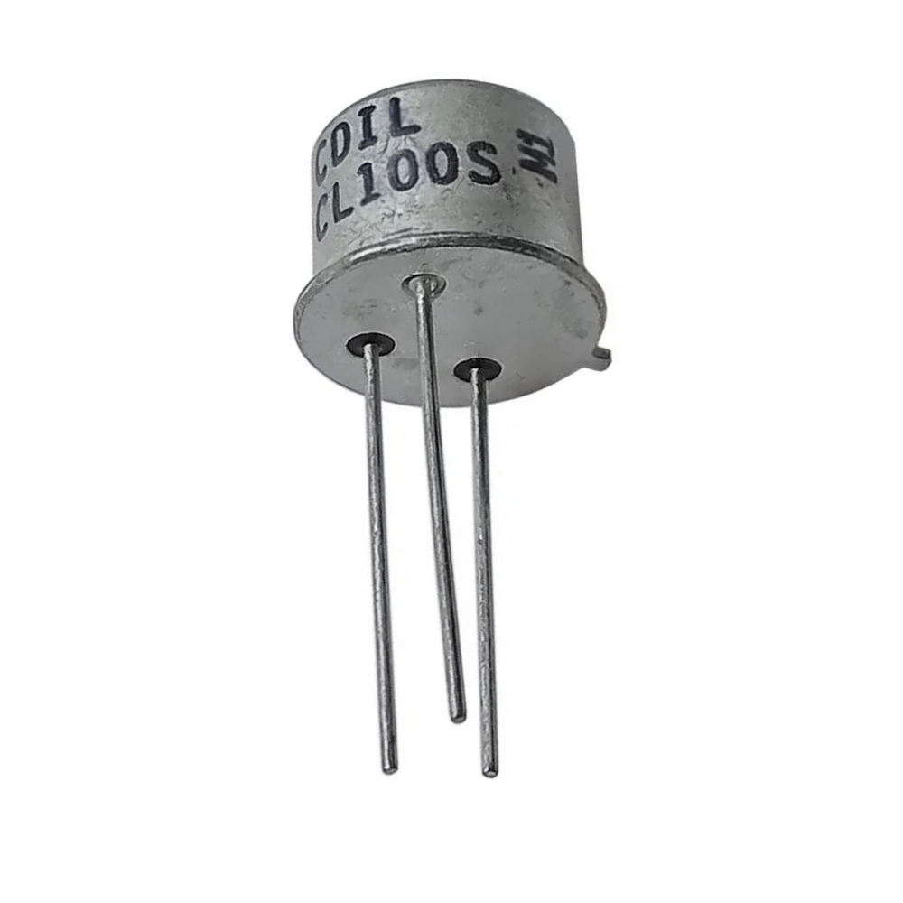 CDIL CL100 NPN Silicon Planer Metal Can Transistor -Electronic Components -Basic Components -Transistors -Robocraze