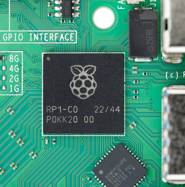 Raspberry Pi 5 board - 4Gb version