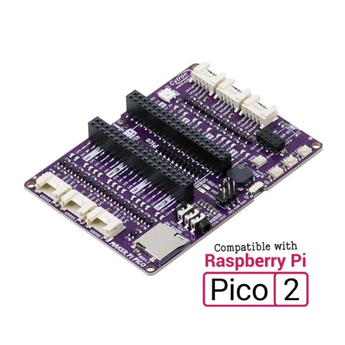 Cytron Maker Pi Pico Base Development Board for Rsapberry Pi (without Pico) -Raspberry Pi -Raspberry Pi Accessories -Robocraze