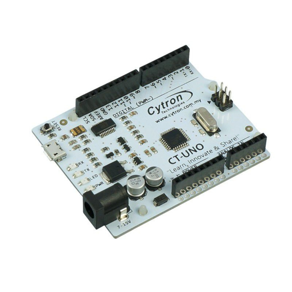 Cytron UNO – Arduino UNO Compatible Board with USB Micro-B -Robocraze