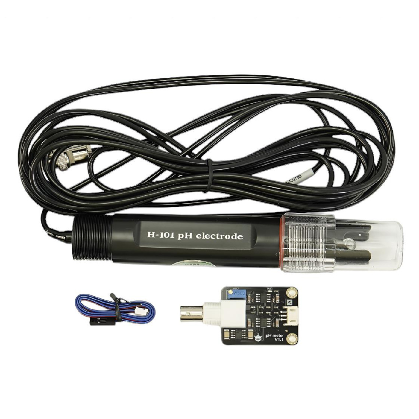 DFRobot Gravity 7/24 Industrial Analog pH Sensor Meter Kit for Arduino ...