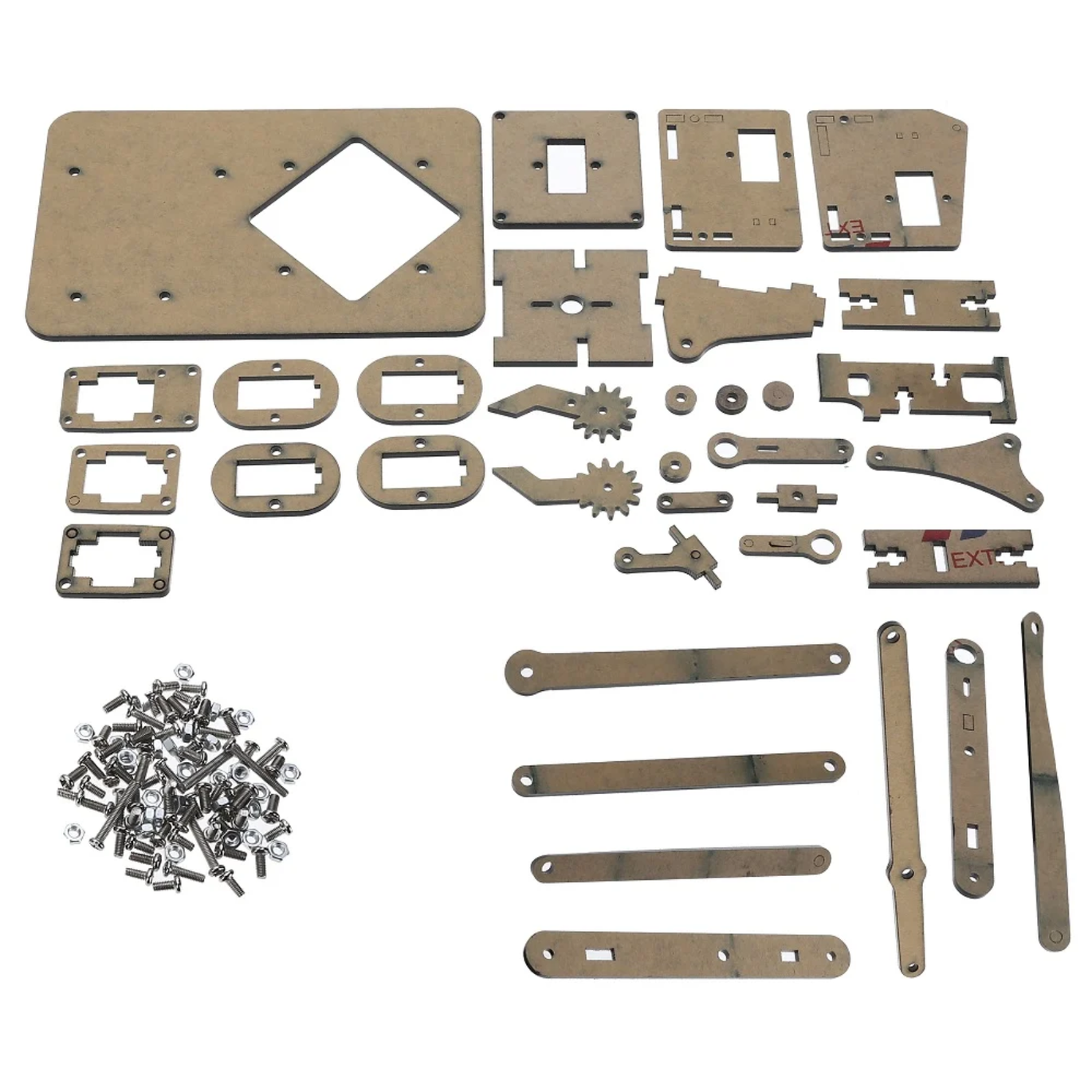 DIY Acrylic Robot Manipulator Arm Kit – Mechanical Arm (Without Servo & Controller)-image-41