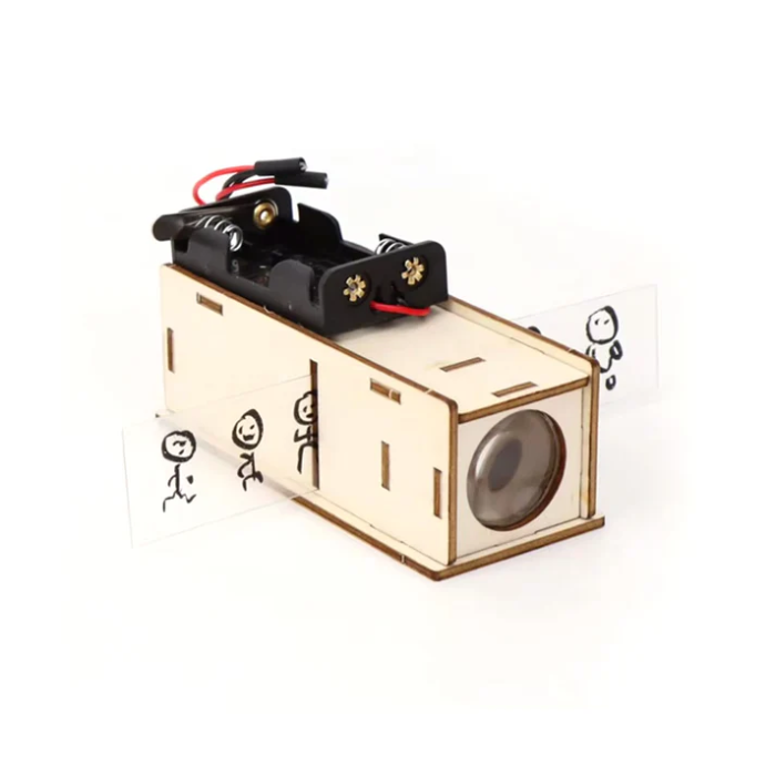 DIY Science Experiment Slide Projector STEM Kit for Kids -STEM toy for kids -Robocraze