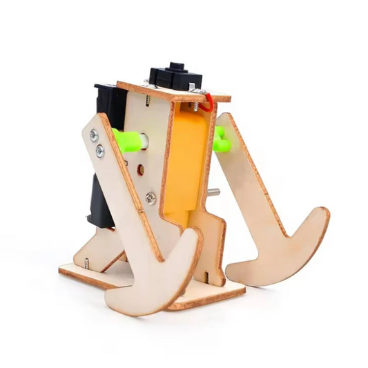 DIY Wooden Toy Walking Robot Experimental Stem Kits for Kids -STEM toy for kids -Robocraze