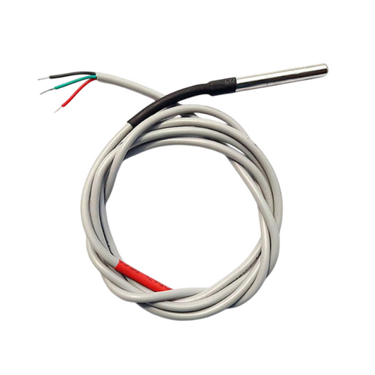 DS18B20 Waterproof Temperature Sensor Probe 1m Range -7Semi -Sensors -Temperature Sensor -Robocraze