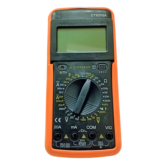 DT9205A Digital Multimeter-Robocraze