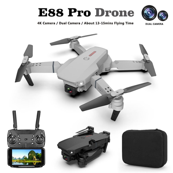 E88 Pro Diy Drone Kit with 1080p HD Dual Cam Module - Robocraze