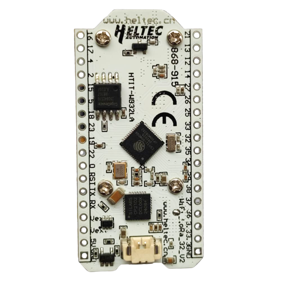 ESP32 LoRa with Display (SX1276 863-928MHz) – IoT LoRa communication. -Robocraze