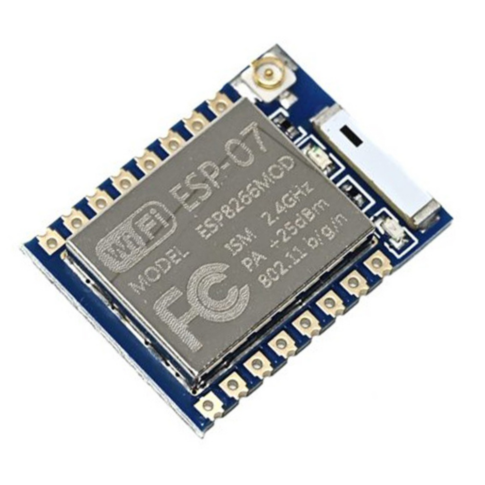ESP8266 ESP-07 WiFi Module – ESP-07 WiFi transceiver for IoT. -Nodemcu ESP Board -Robocraze