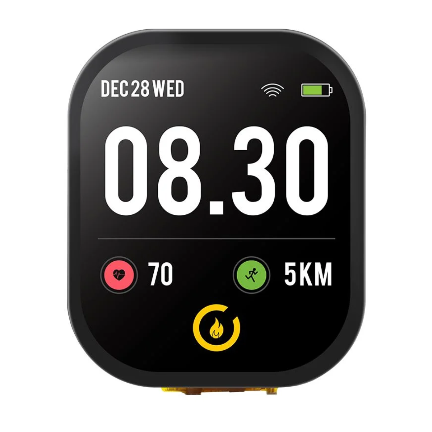Elecrow CrowPanel 2.01-Inch ESP32 HMI Watch Display, 240×296 IPS Touchscreen & Microphone – No Case/Strap -Display Module -LCD Display Modules -Robocraze