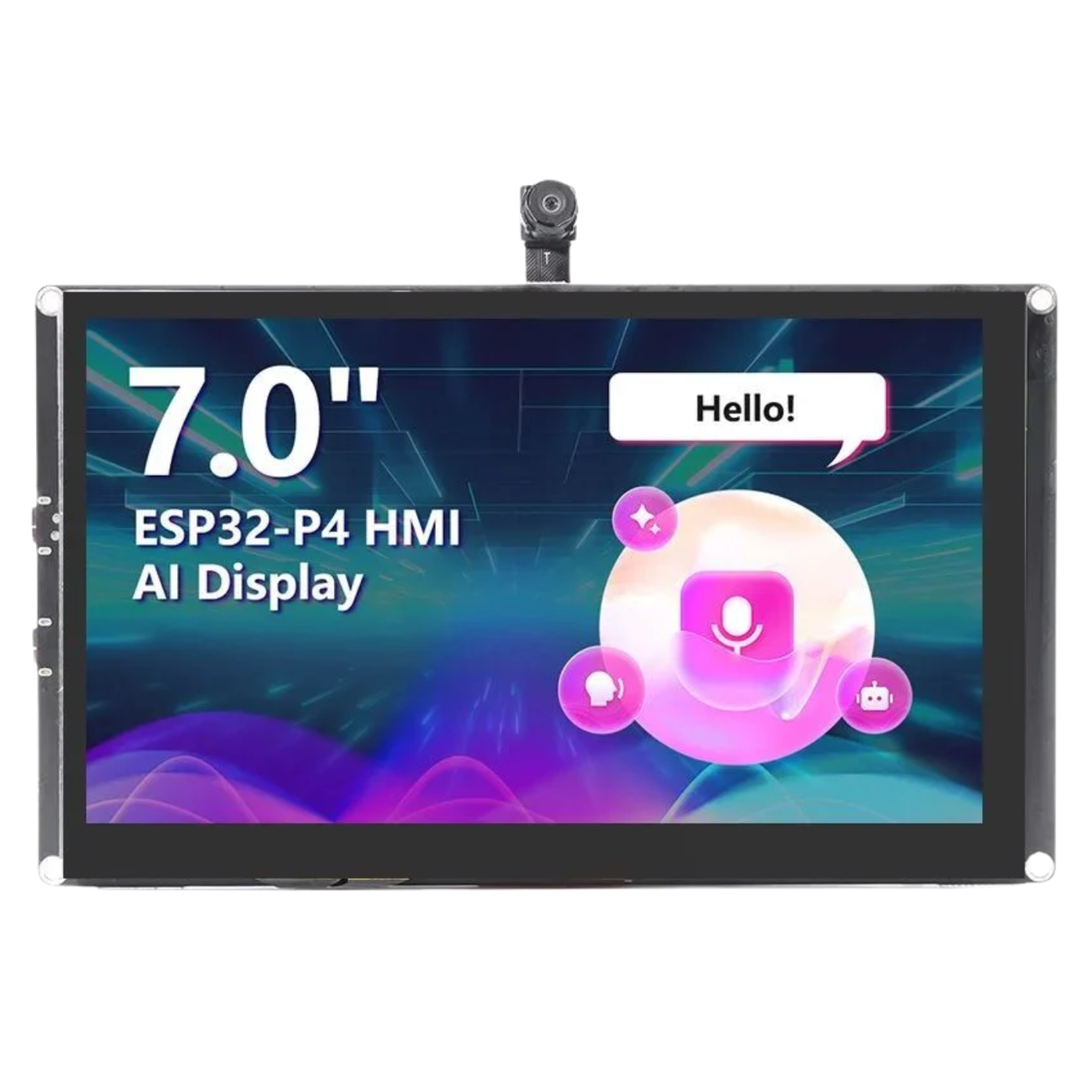 Elecrow CrowPanel Advanced 7-Inch ESP32-P4 AI Touch Display 1024×600 IPS HMI WiFi 6 Arduino/LVGL Compatible-image-7