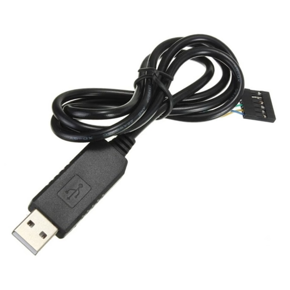 FT232RL FTDI USB to TTL UART Serial Adapter Cable for Arduino (6-Pin) -Cables -USB Cable -Robocraze