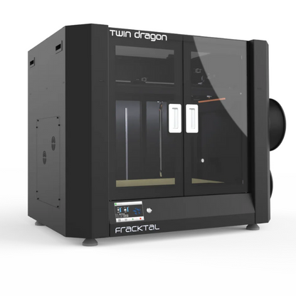 Fracktal Works TWIN Dragon 600 FDM 3D Printer – High-speed dual-extruder 3D printer. -DIY 3D Printer -Robocraze
