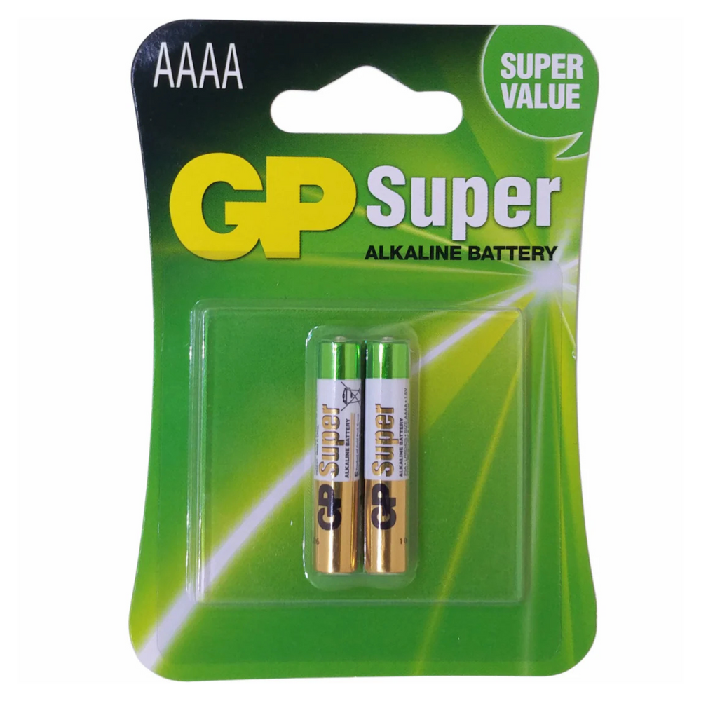 GP Super Alkaline AAAA Battery 1.5V -Batteries & Power Supply -Other Batteries -Robocraze