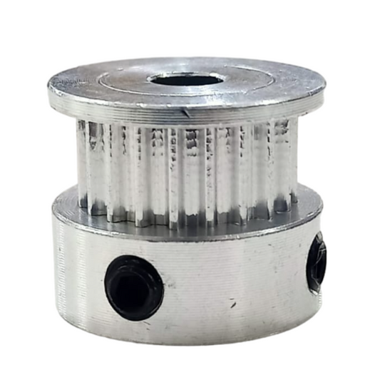 GT2.5-6mm Belt Width 20 Teeth Timing Pulley 5mm Bore – Reliable 3D Printing Machine Parts for accurate motion.-Robocraze