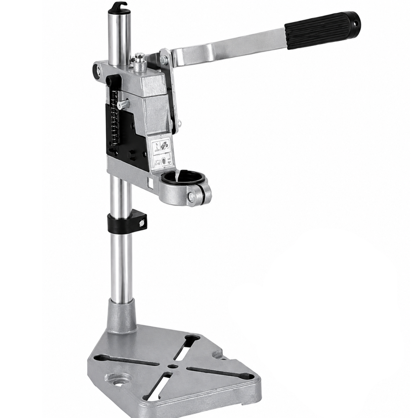 Gripx DS100 Metal Drill Stand Workstation for Drilling Silver Black-picture-10