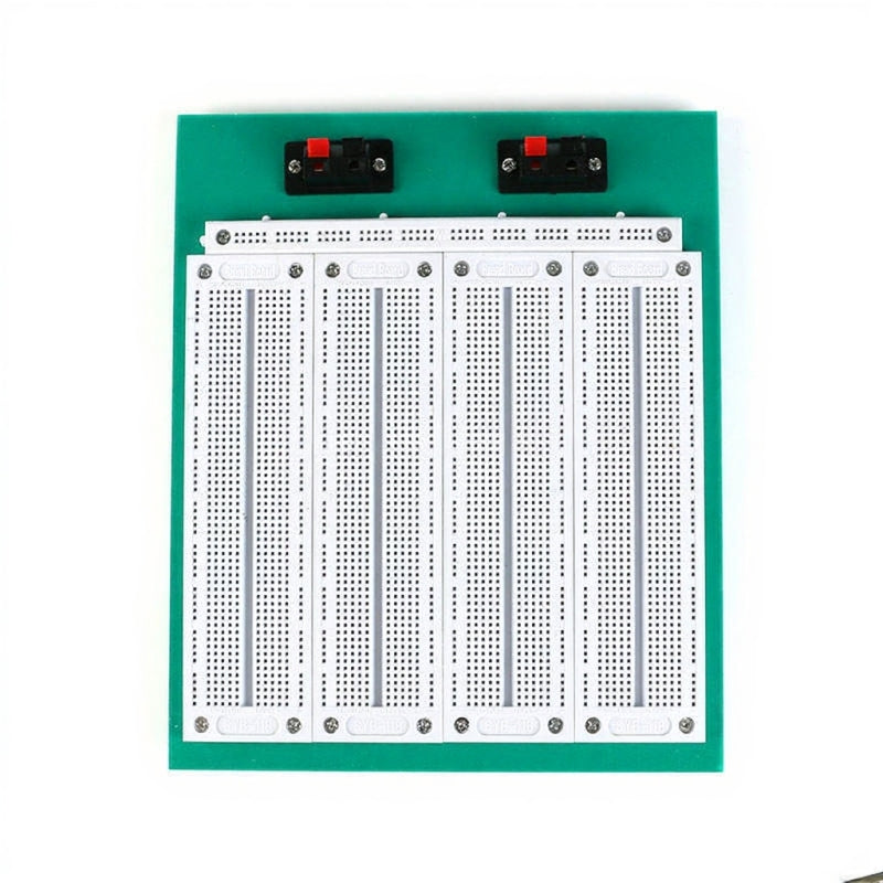 SYB-500 Large Solderless Breadboard – 3220 Tie-Point Prototyping Board (240×200×8.5mm) -Electronic Components -Robocraze